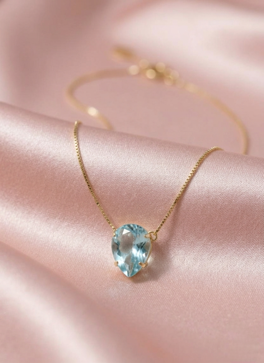 Colar gota Acqua